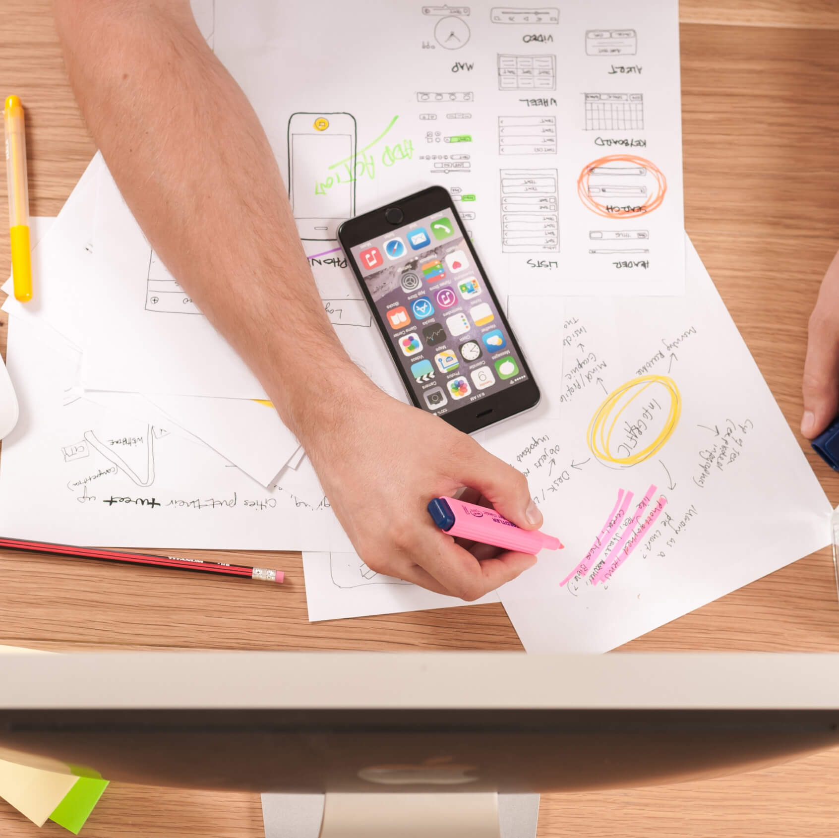 Exemples d'applications de services d'image de marque et de marketing numérique