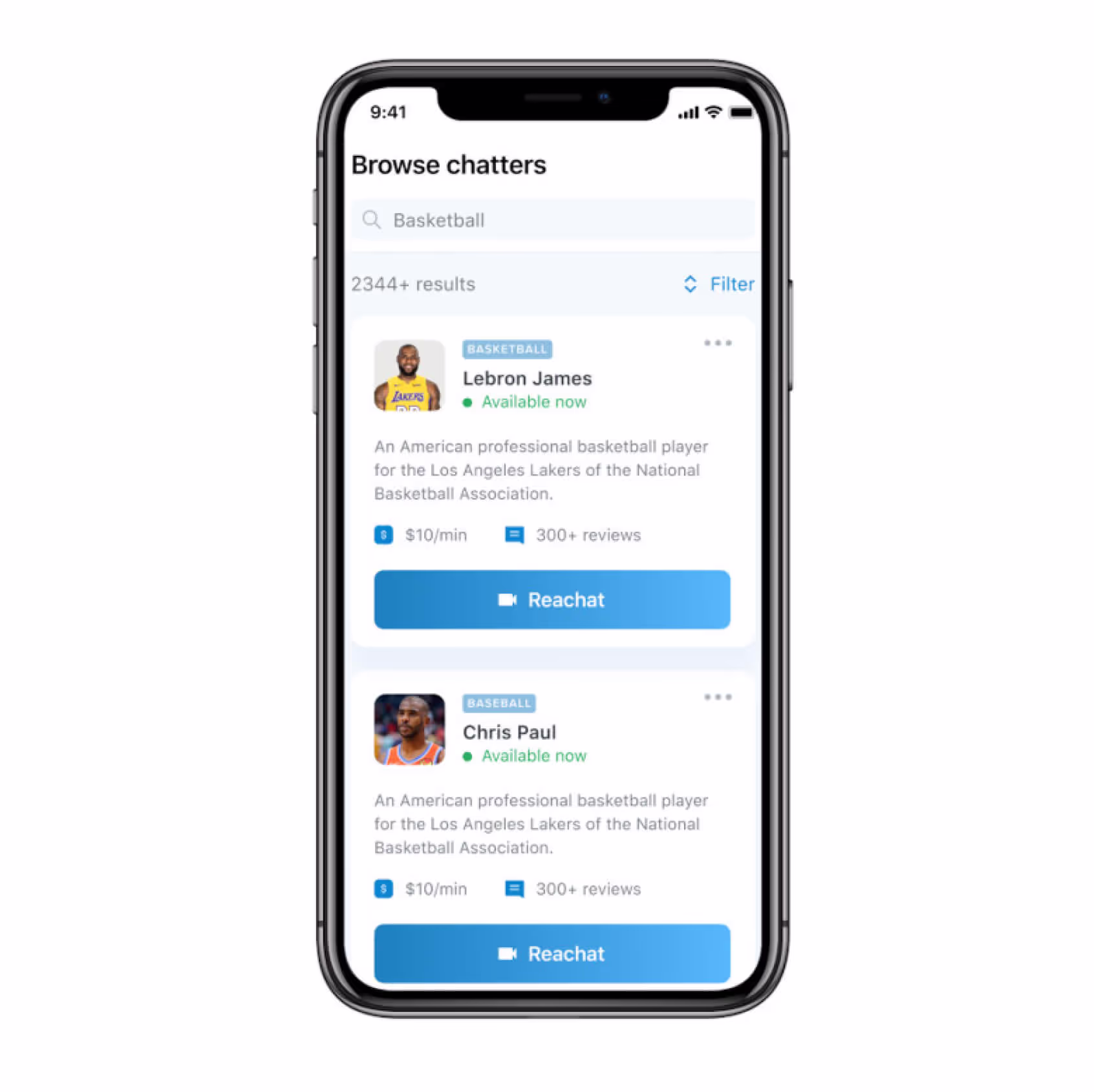 Présentation des applications mobiles